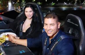 Aída Victoria Merlano y su novio Juan David Tejada esperan su primer hijo