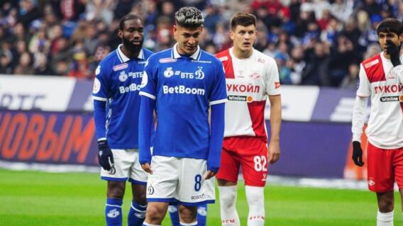 Jorge Carrascal en Dinamo Moscú vs. Spartak de Moscú. Jorge Carrascal en Dinamo Moscú vs. Spartak de Moscú.