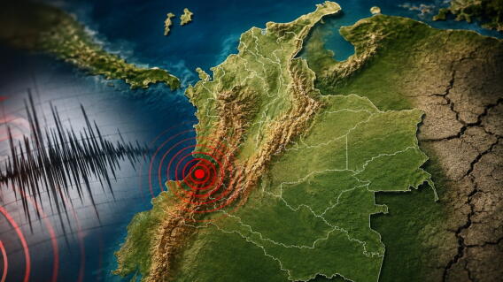 Temblor hoy en Colombia: réplicas, epicentro y sismo cercano a mí - BluRadio