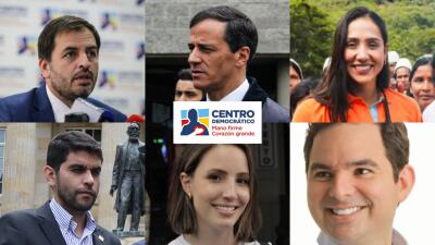 Lista de senadores elegidos del Centro Democrático, el partido del expresidente Álvaro Uribe