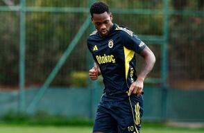 Jhon Durán, delantero del Fenerbahçe.
