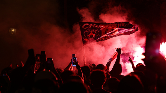 Disturbios en la final de la Champions League 