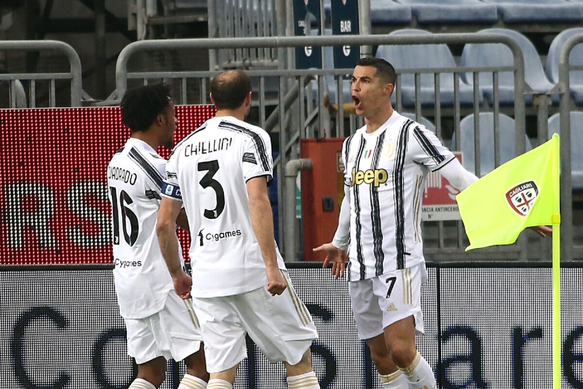 Cristiano Ronaldo Cagliari vs Juventus
