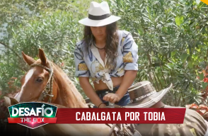 Beta disfruta de una cabalgata como premio - Desafío The Box