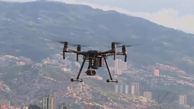 Los modernos drones que llegan a Medellín para reforzar la seguridad de la ciudad