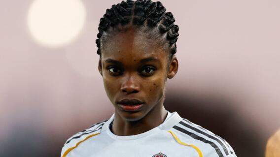 Linda Caicedo, delantera del Real Madrid femenino. 