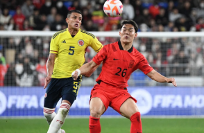 Kevin Castaño (5) fue uno de los destacados de Colombia en la gira asiática.