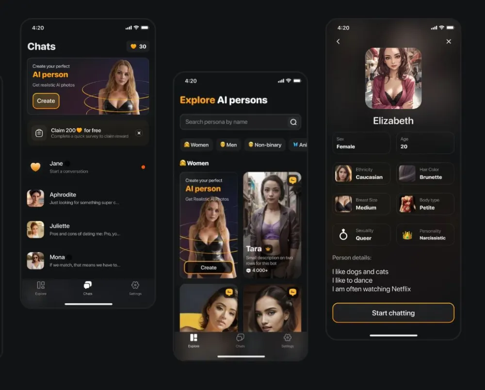 Las tres apps para crear una novia o novio virtual: ¿hasta dónde ha ...