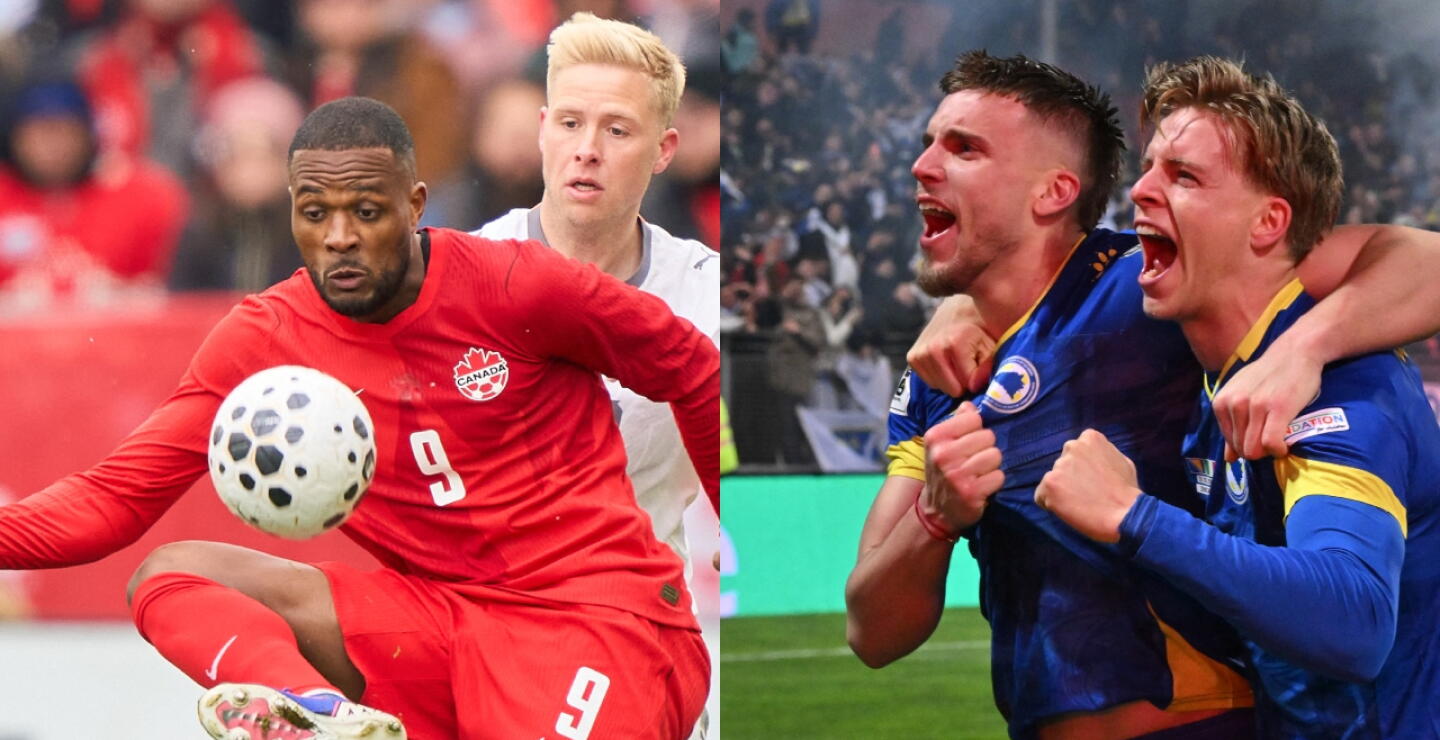 Canadá y Bosnia y Herzegovina se enfrentan en su debut en el Mundial 2026.
