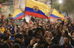 349343_BLU Radio. Paro Nacional // Foto: AFP