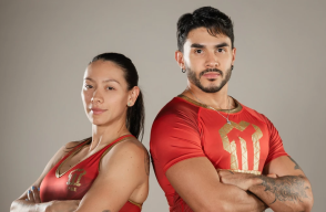 Camila López y Santi en el Desafío.