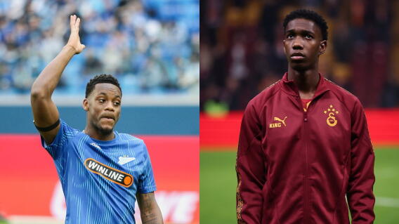 Jhon Jáder Durán y Yaser Asprilla.
