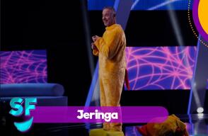 Jeringa en Sábados Felices. Jeringa en Sábados Felices.