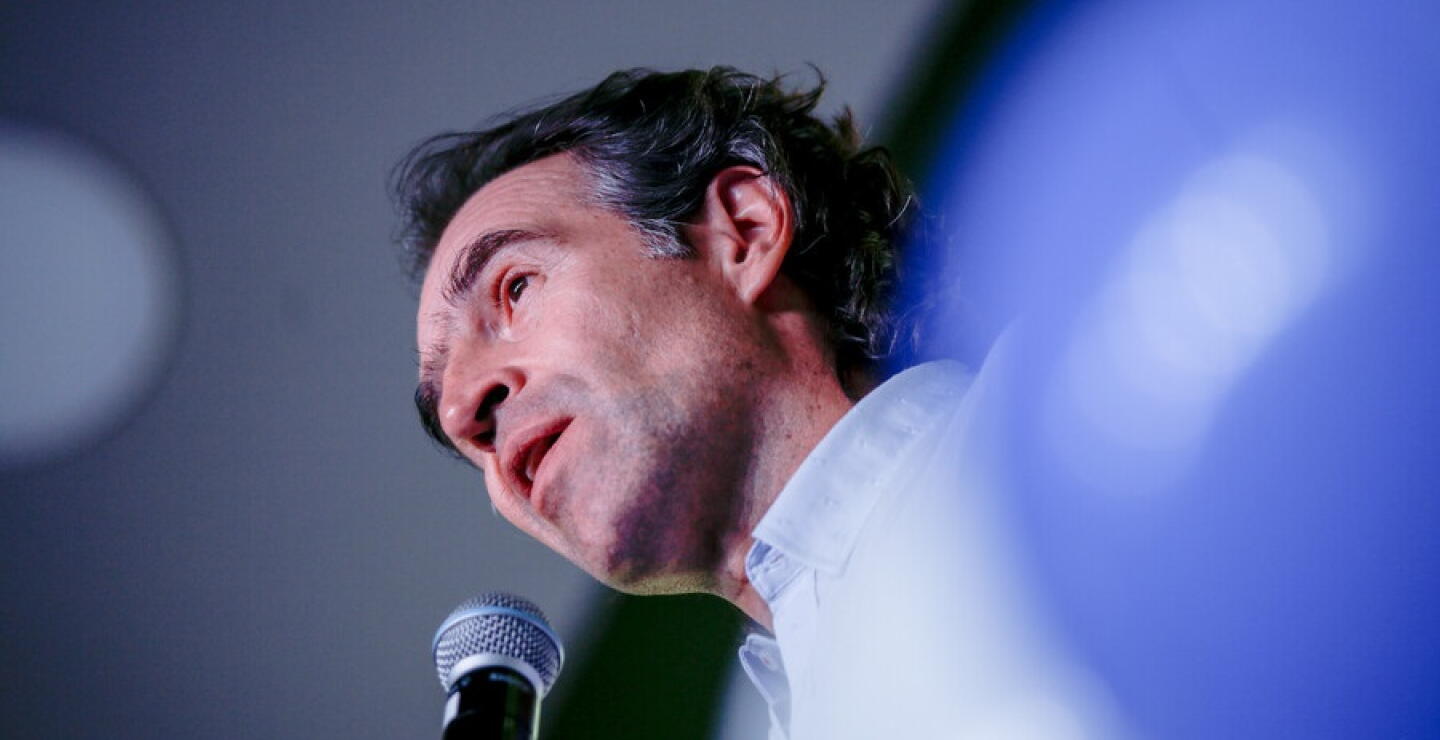 Federico Gutiérrez estuvo en plaza pública con su fórmula vicepresidencial, Rodrigo Lara