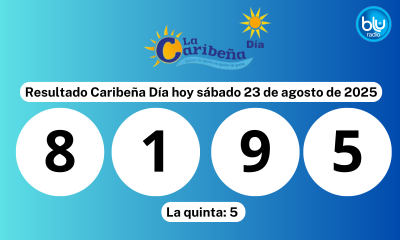 Resultado Caribeña Día hoy sábado 23 de agosto de 2025 Resultado Caribeña Día hoy sábado 23 de agosto de 2025