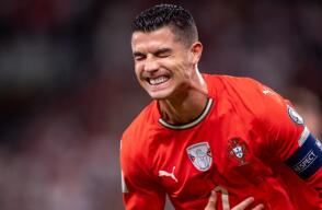 Cristiano Ronaldo, capitán y figura de la Selección Portugal. 