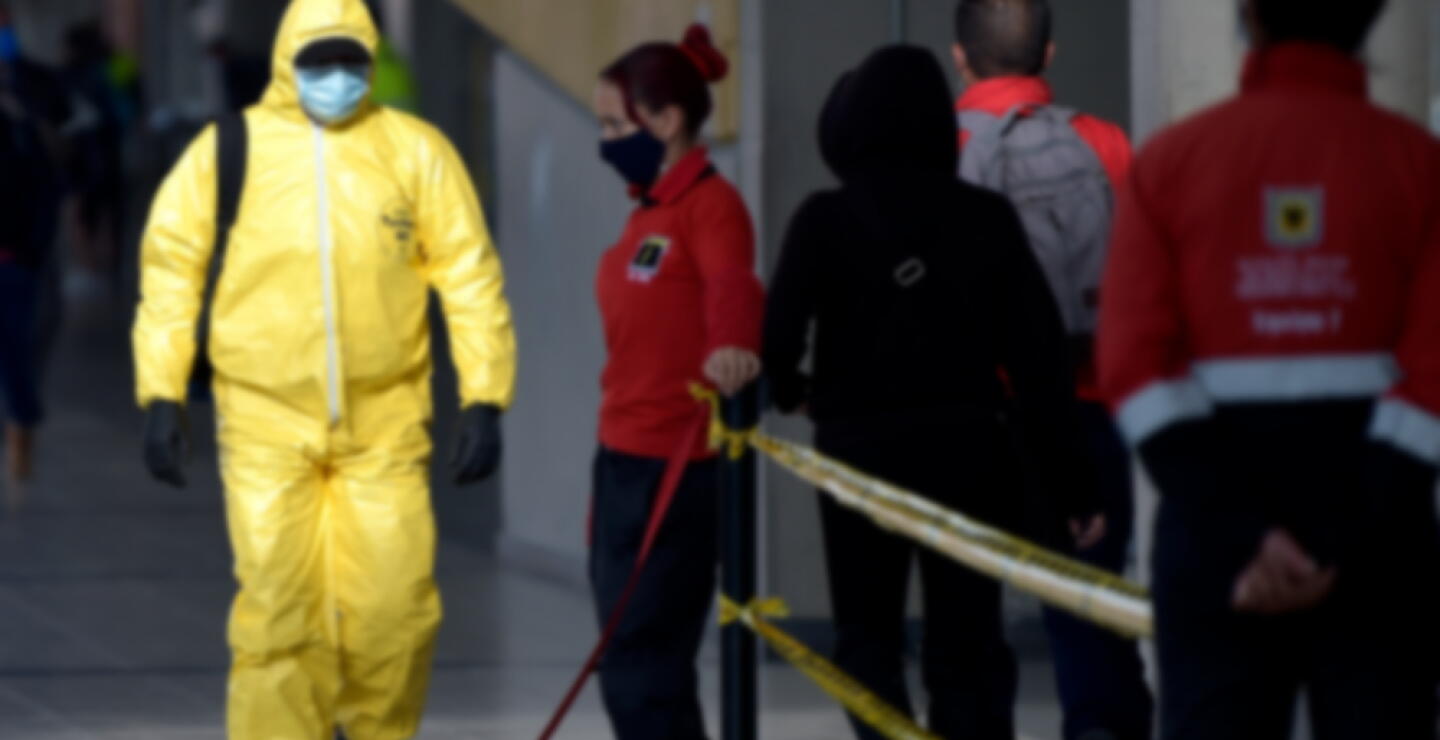 362327_Coronavirus - Bogotá // Foto: AFP, imagen de referencia