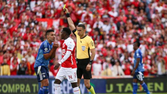 Santa Fe y Millonarios se enfrentaron en el inicio de los cuadrangulares de la Liga BetPlay I-2025. 