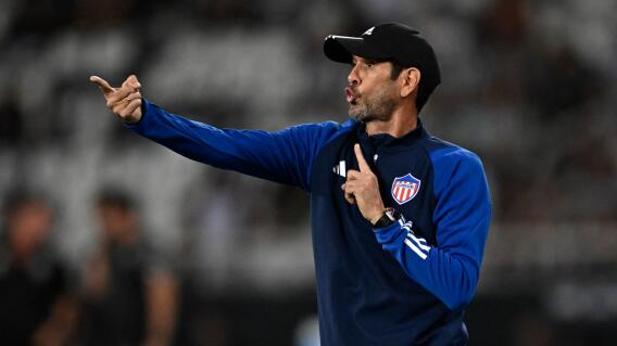 Arturo Reyes, entrenador del Junior de Barranquilla. Arturo Reyes, entrenador del Junior de Barranquilla.