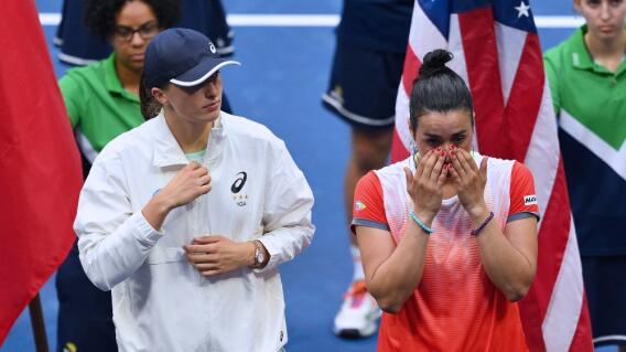 Iga Świątek y Ons Jabeur, en el US Open Iga Świątek y Ons Jabeur, en el US Open