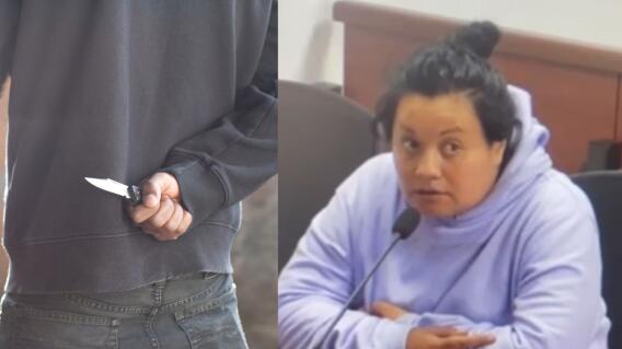 Capturan a mujer que atacaba transeúntes con arma cortopunzante: porque no le daban 2.000 pesos Capturan a mujer que atacaba transeúntes con arma cortopunzante: porque no le daban 2.000 pesos