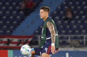 Guillermo Paiva, jugador del Junior de Barranquilla. 