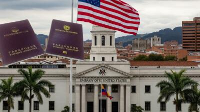 Reporta ante la embajada de Estados Unidos en Colombia, o el país en el que estés, la pérdida de la visa