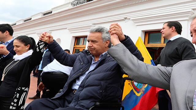Lenín Moreno aceptó que no dimensionó protestas por precio de combustibles Lenín Moreno aceptó que no dimensionó protestas por precio de combustibles
