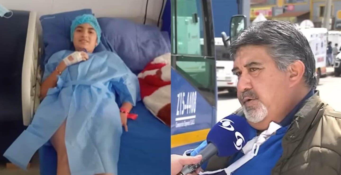 Niña es atacada por perro en Bogotá.