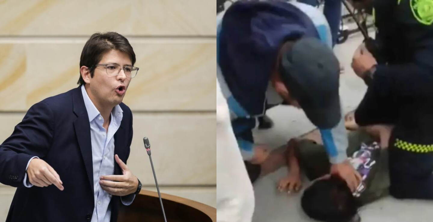 El joven fue aprehendido minutos después de disparar contra Miguel Uribe.