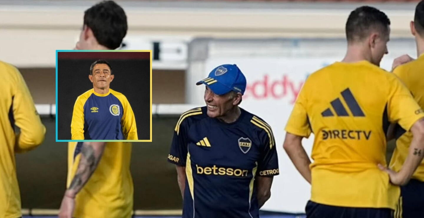Boca Juniors durante un entrenamiento para el Mundial de Clubes