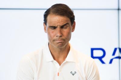 Rafael Nadal, tenista español en medio de la rueda de prensa de este jueves, donde habló de temas de su futuro Rafael Nadal, tenista español en medio de la rueda de prensa de este jueves, donde habló de temas de su futuro