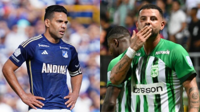 Falcao García y Edwin Cardona serán una de las estrellas en Millonarios vs. Nacional.