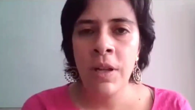 Alias Violeta, nombrada gestora de paz, es acusada formalmente por atentado en el Andino Alias Violeta, nombrada gestora de paz, es acusada formalmente por atentado en el Andino