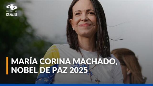 ÚLTIMA HORA | Premio Nobel de Paz 2025 fue entregado a María Corina Machado ÚLTIMA HORA | Premio Nobel de Paz 2025 fue entregado a María Corina Machado