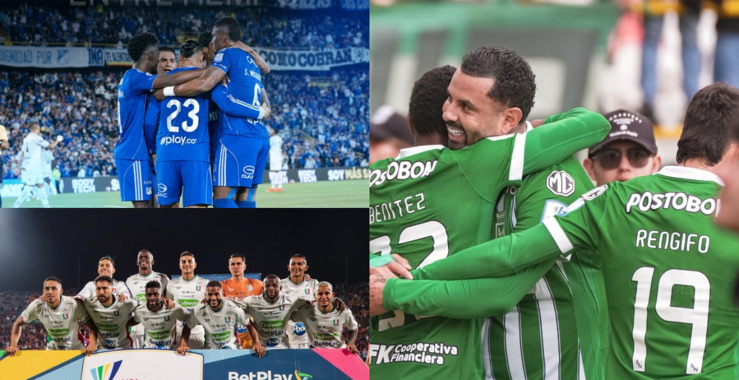 Nacional, Millonarios y Once Caldas ganaron en la jornada sabatina de la Liga BetPlay II-2026.