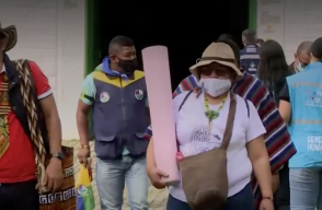 Minga indígena Medellín