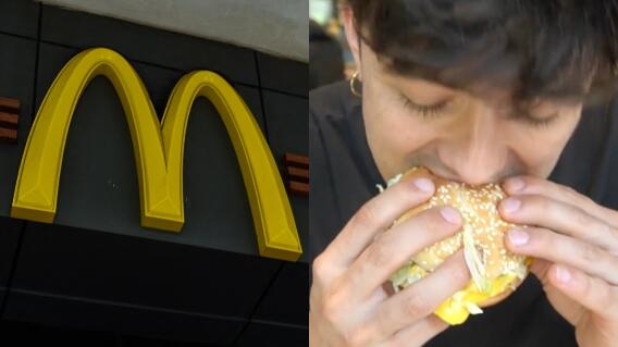 Colombiano muestra cómo es un McDonald's en la India: "Ni debería llamarse así"