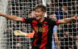 Dean Huijsen, nuevo jugador del Real Madrid, celebra un gol con Bournemouth
