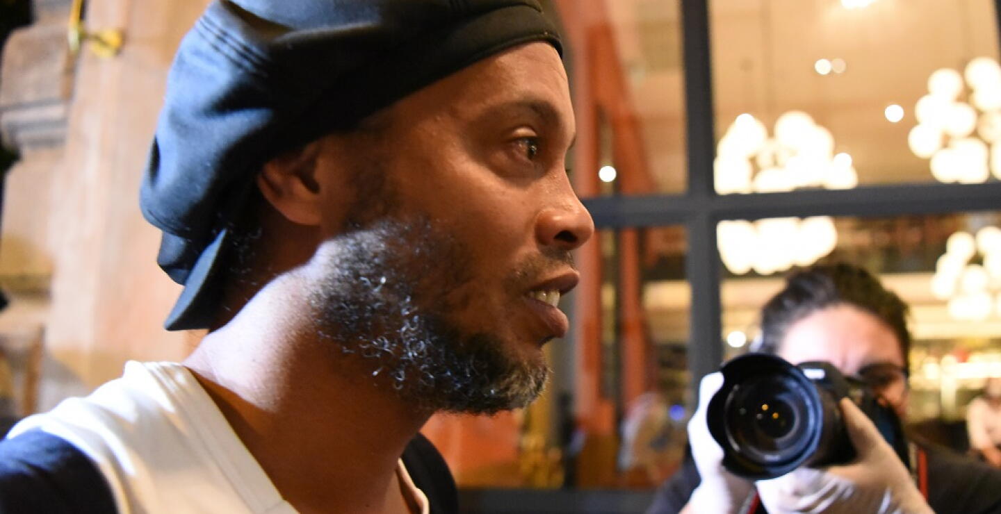 361853_Ronaldinho. Foto: AFP
