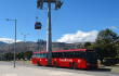 TransMilenio se partió en dos llegando al portal Tunal
