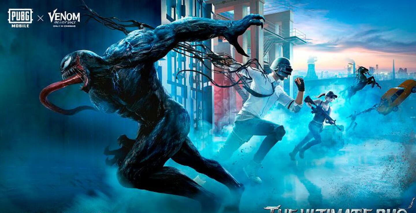 La colaboración PUBG MOBILE y Venom trae habilidades únicas y eventos especiales