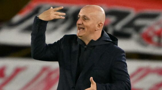 Pablo Repetto, director técnico de Santa Fe.