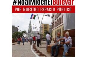 278938_Campaña #NoalMioenElBulevar. Foto: Tomada de Twitter.