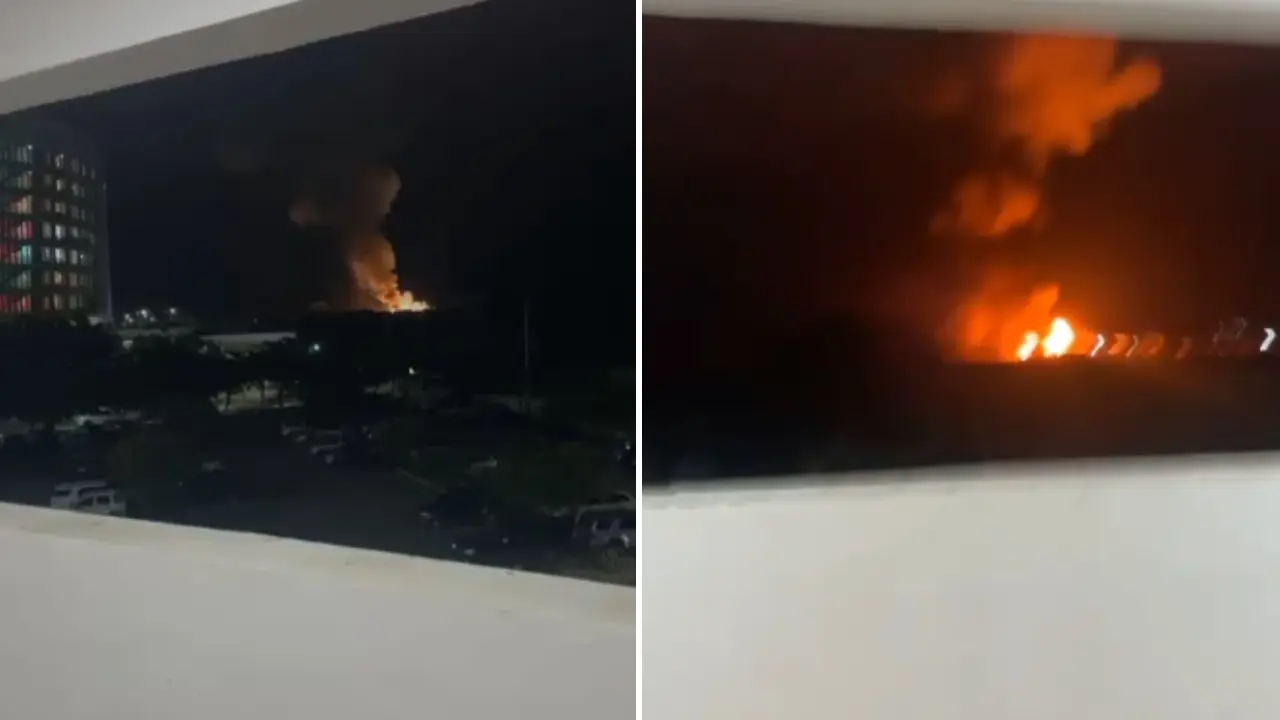 Explosions reported in Caracas