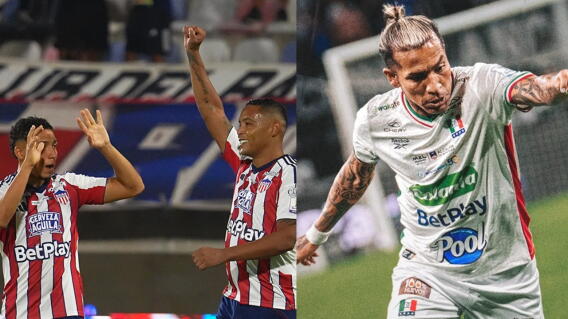 Junior y Once Caldas se enfrentan en la Liga BetPlay II-2026.