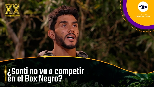 Santi dice que no va a competir en el Box Negro del Desafío