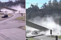 VIDEO | Puente se desplomó en Brasil tras el impacto de un camión y dejó dos muertos