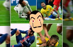 342173_BLU Radio // Neymar, actor en La Casa de Papel // Fotos: AFP