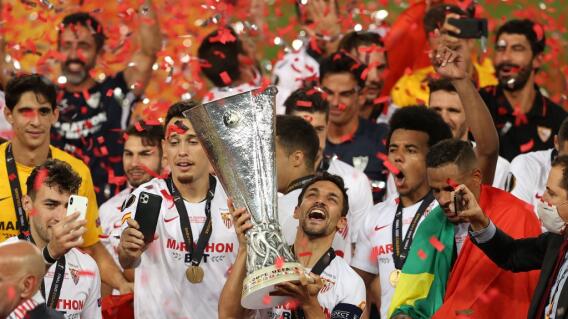 Jesús Navas, Sevilla campeón Jesús Navas, Sevilla campeón